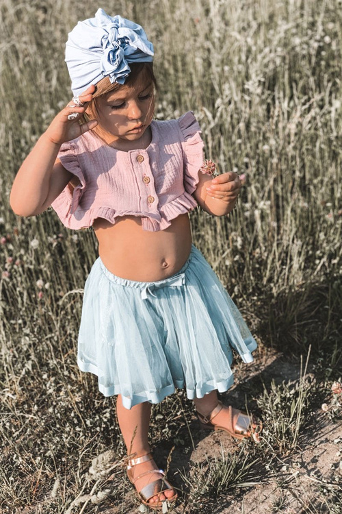 Dětské Sandály S Flitry Růžové Zlato Blake