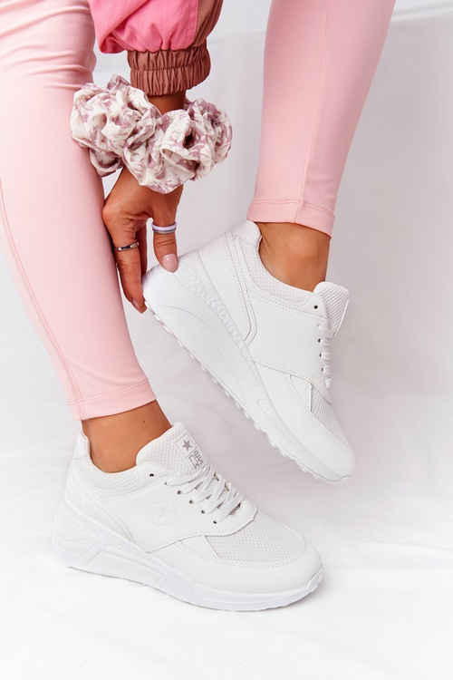 Dámské Klínové Boty Sneakersy Bíle Avery