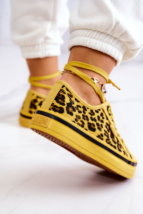 Dámské tenisky Panther BIG STAR JJ274616 žluté