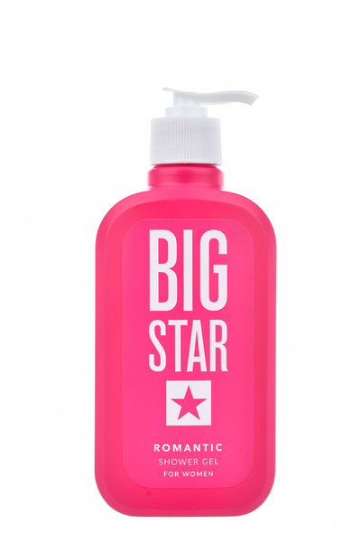 Gél Do Sprchy Romantic Dámský Big Star 400 Ml