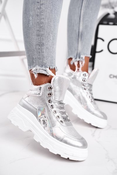 Dámská Sportovní Obuv Stříbrné Davan