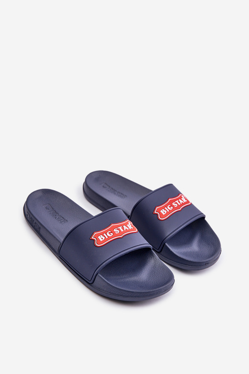 Dámské pantofle Big Star OO274039 tmavě modré