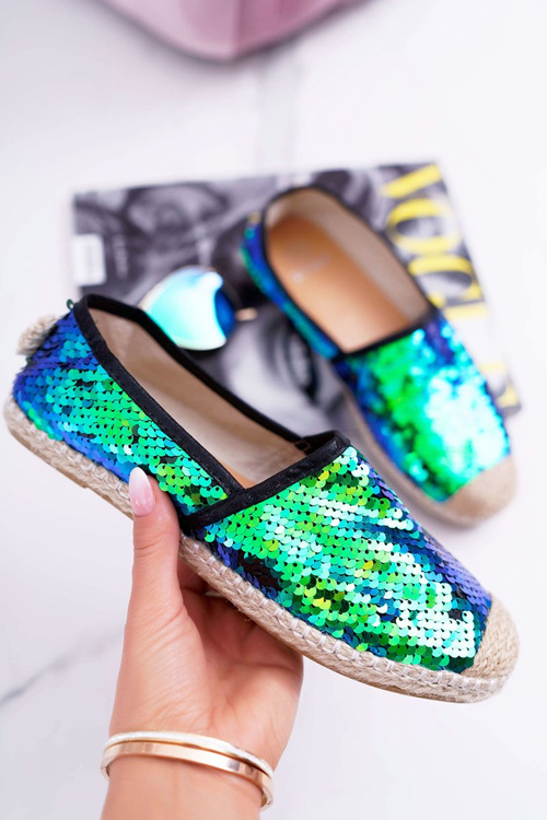 Dámské Espadrilky Lu Boo Zelené Filtry