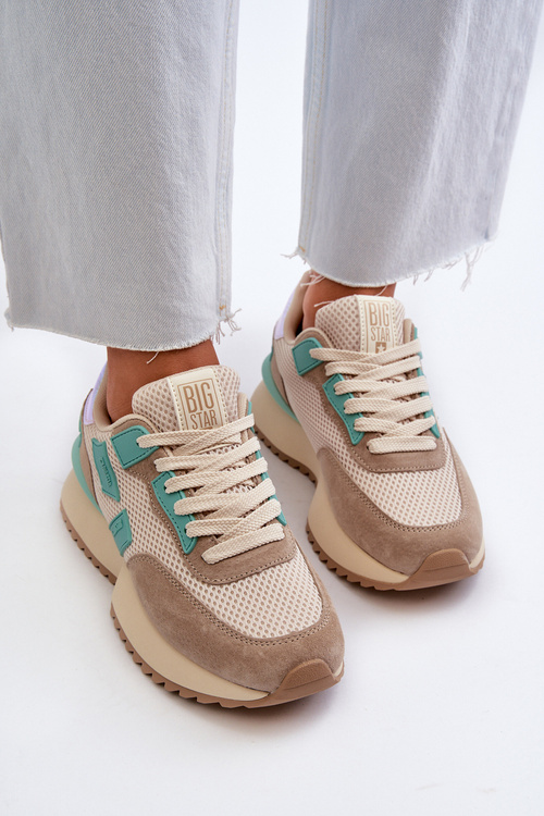 Dámské tenisky Big Star NN274973 béžové