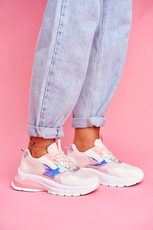 Športové športové topánky Sportivo ružové