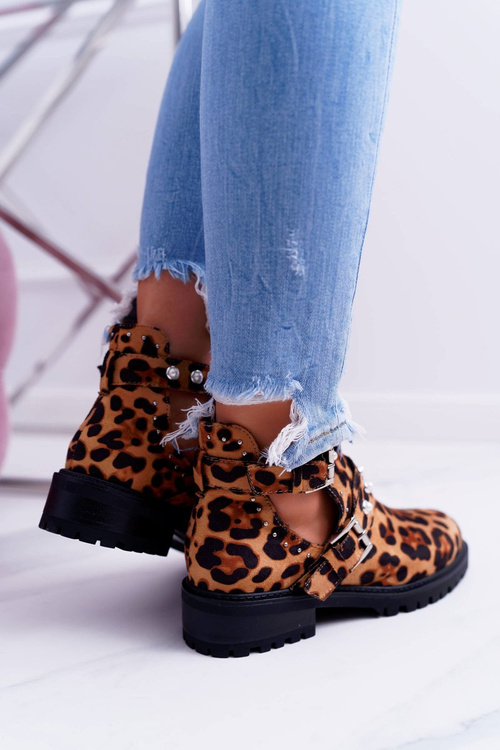 Kotníkové boty Leopard Cadenza