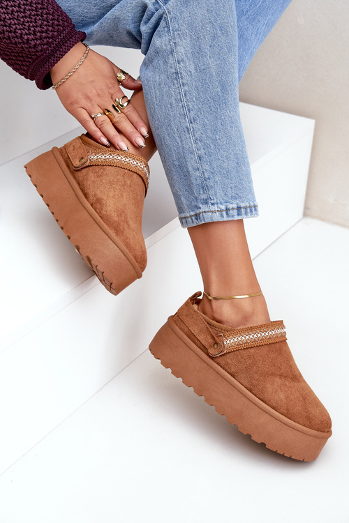 Sněhule S Dekorativním Vyšíváním Camel Selithria