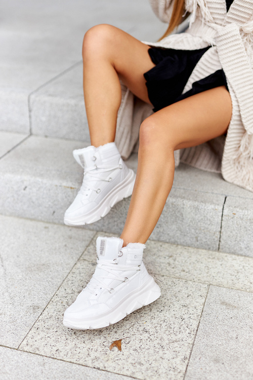 Sněhule Zateplené Big Star II274463 Bilé