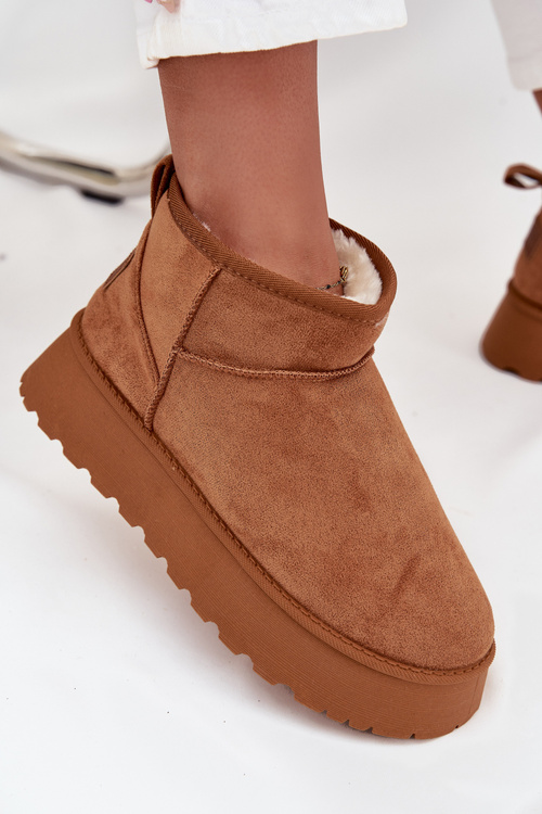 Dámske snehové topánky na platforme Camel Celyra