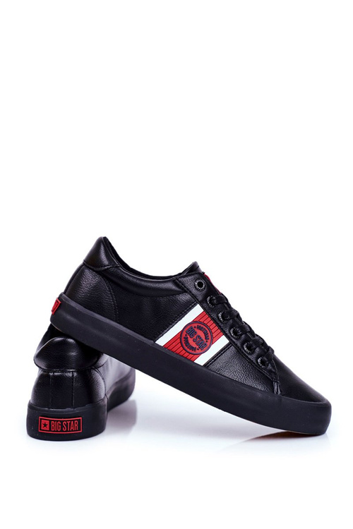 Pánské Tenisky Big Star Cerné GG174111