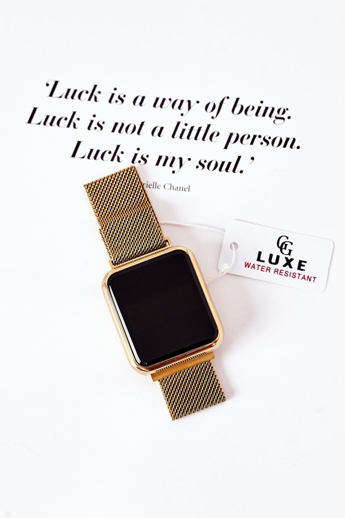 GG Luxe Digital Watch Gold