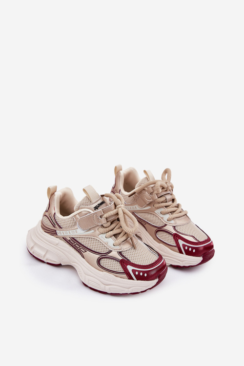 Lehké Dětské Tenisky Na Silné Podešvi Zlaté Xairana