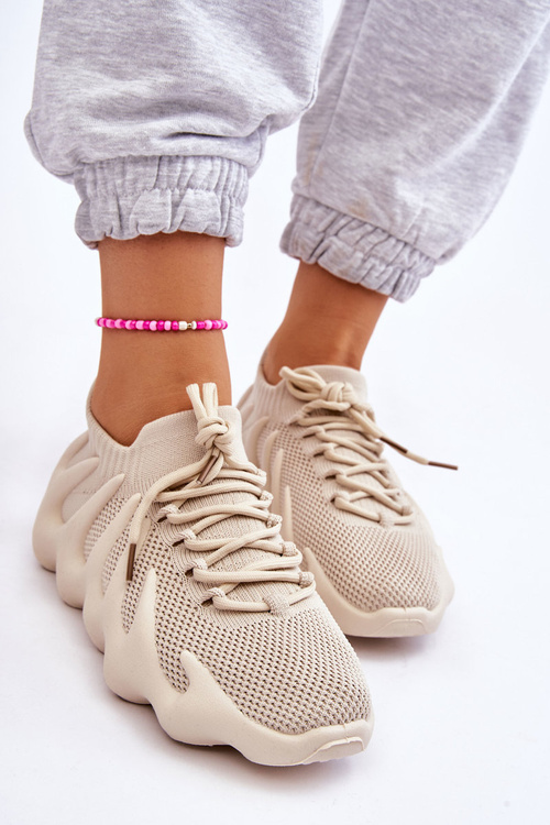 Dámske vložené béžové tenisky myles