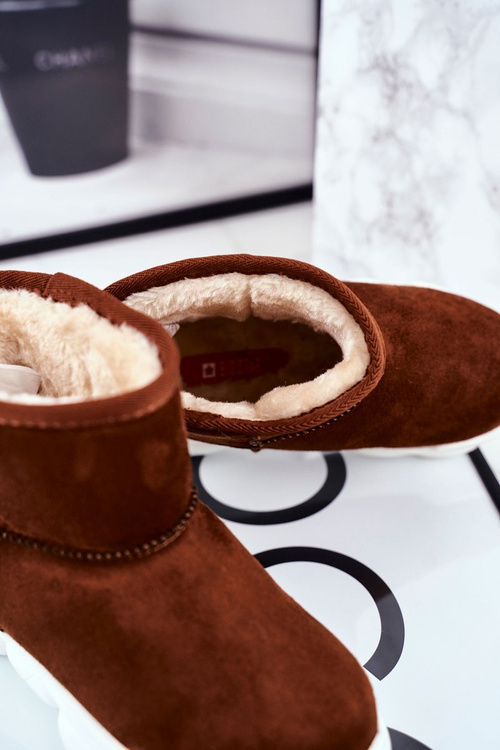 Dětské Sněhule Big Star zateplené Camel GG374086