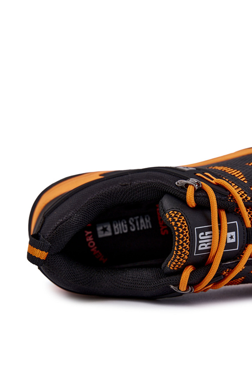 Pánská sportovní obuv Trappers Memory Foam Big Star KK174107 Oranžová