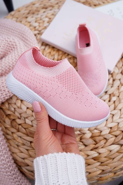 Detské športové topánky ružové lambi