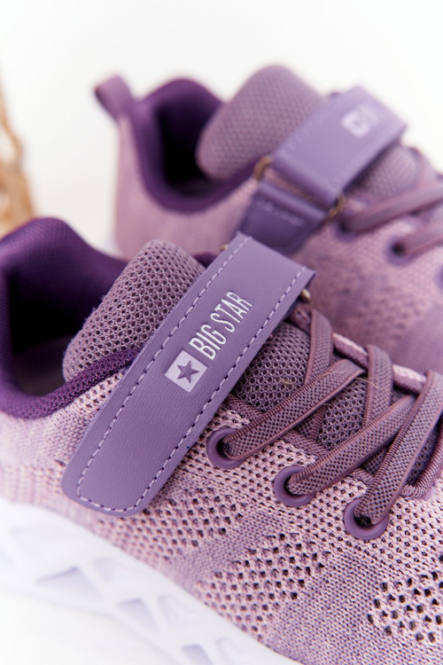 Detské športové topánky tenisky Big Star HH374183 Purple