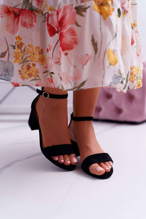 Ženské sandále na post Black Zephira