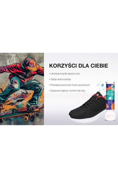 Kokcín deo čerstvý dezodorant na obuv
