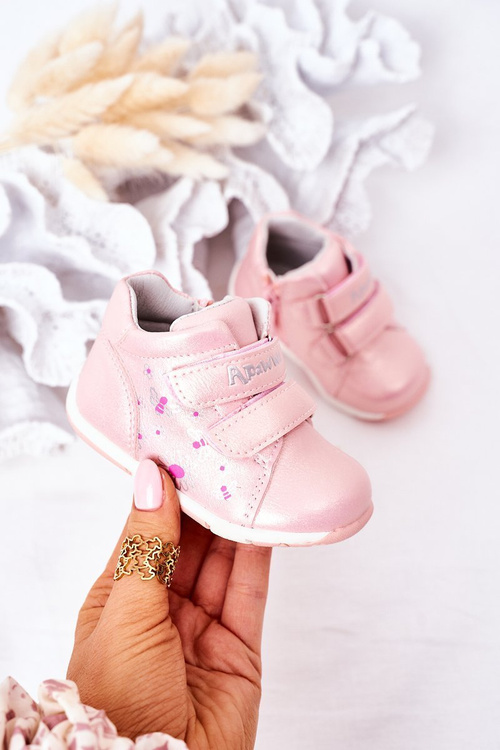 Detské kožené topánky pre ružový suchý suchý suchý suchý such