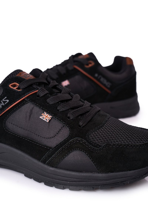 Pánske tenisky tenisky čierne Fabian