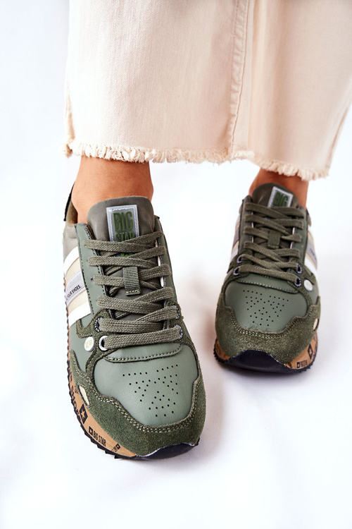 Dámská Sportovní Obuv Big Star II274299 Khaki