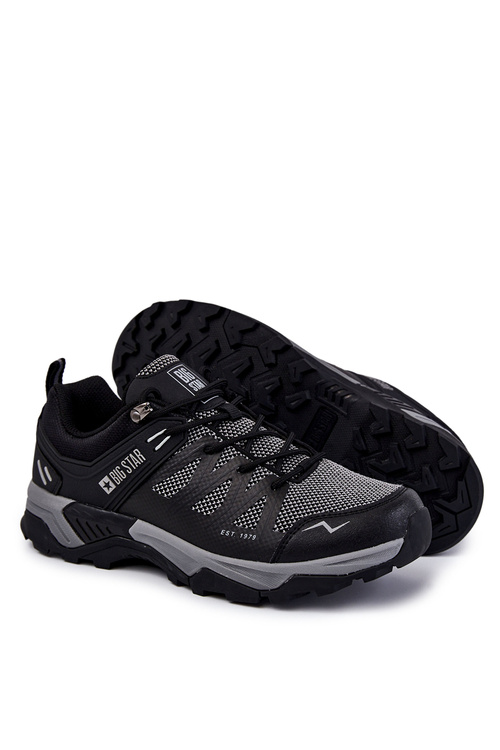 Pánska športová topánka Pamäť pena Veľká hviezda KK174105 čierna