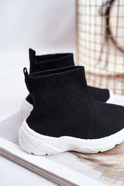 Detské športové topánky High Black Viki