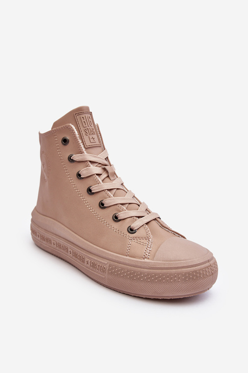 Dámska béžová veľká hviezda MM274022 Izolované tenisky