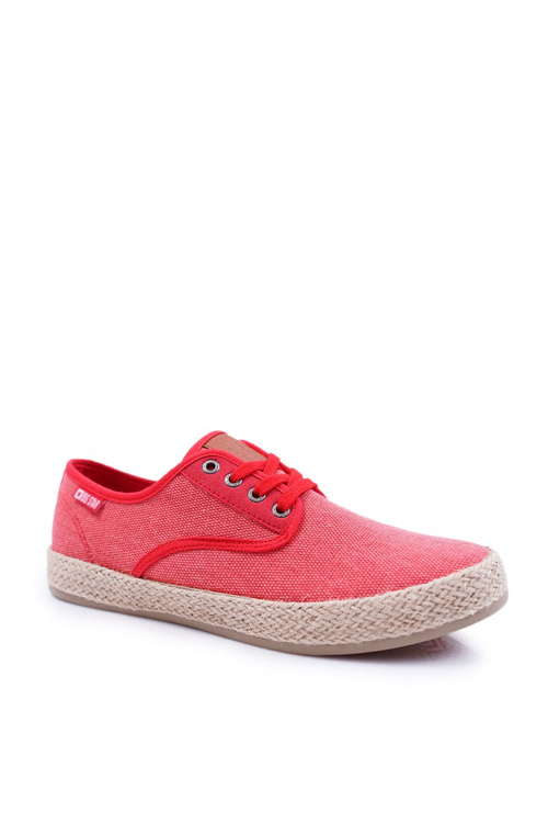 Nízké Pánské Tenisky Espadrilly Big Star Červené DD174173