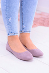 Dámske baleríny, Heather Suede Bueno