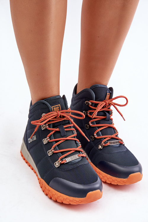 Dámské Trefy Sportovní Boty Big Star KK274215 Systém Paměťové Pěny Modré