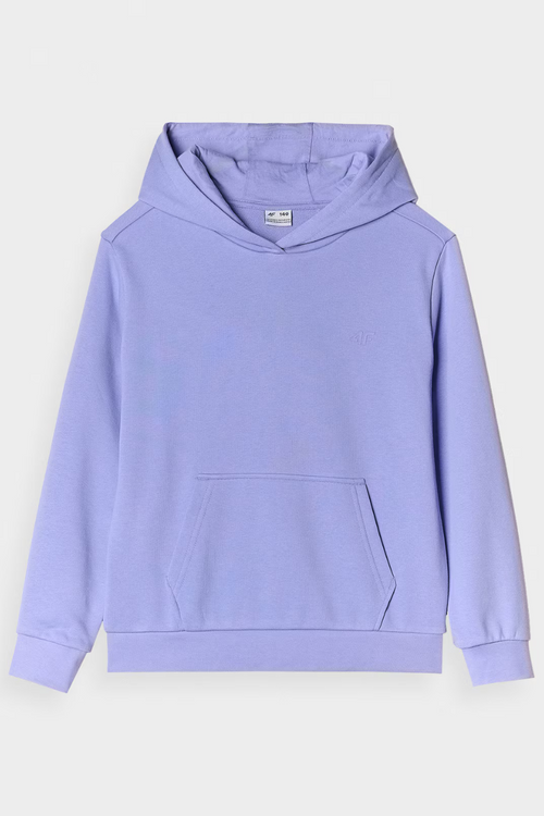 Dívčí Nekoženková Mikina S Kapucí Hladká 4F 4FJWMM00TSWSF1316-32S