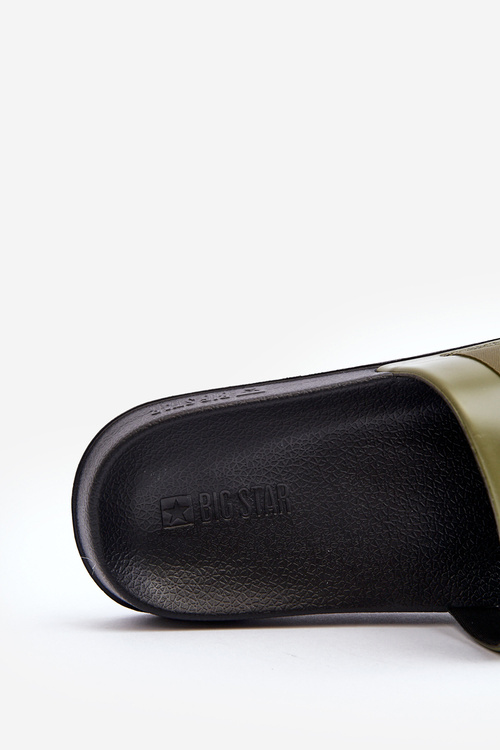 Mužské Klasické Papuče Big Star LL174458 Khaki