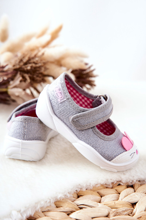 Ballerina Papcia Befado Rabbit 209p033 Gray