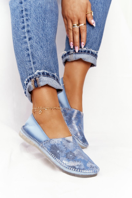 Dámske baleríny Blue Maciejka 01930-72/00-0