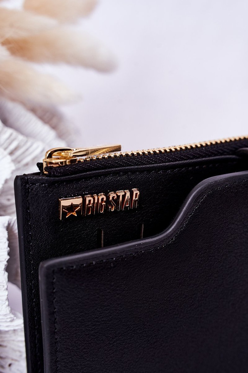 Kožená Peněženka Big Star HH674009 černá