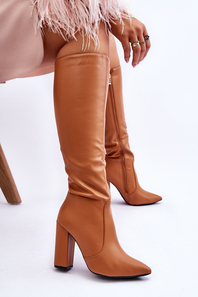 Klasické Boty Na Sloupek Camel Mayra