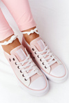 Dámska veľká hviezda HH274127 Ombre Pink Sneakers