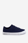 Pánské nízké textilní tenisky Big Star LL174076 Navy Blue