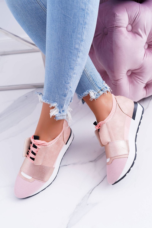 Lu Boo dámské růžové sportovní boty Madoni