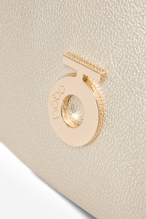 Dámsky Malý Batoh Z Ekokože NOBO BAGP230-K023 Zlatý