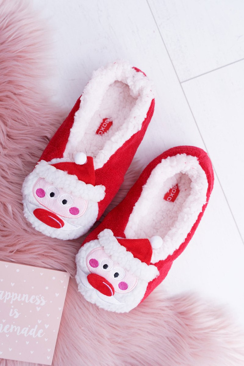 Domů Papuče Dámská balerína SOXO Vánoční Santa Claus