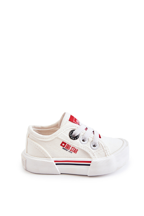 Detské nízke tenisky Veľká hviezda JJ374160 biela