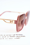 Klasické dámske slnečné okuliare M2352 Pink