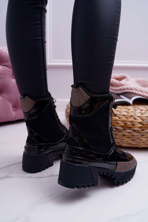 Dámské kotníkové boty černé Havok