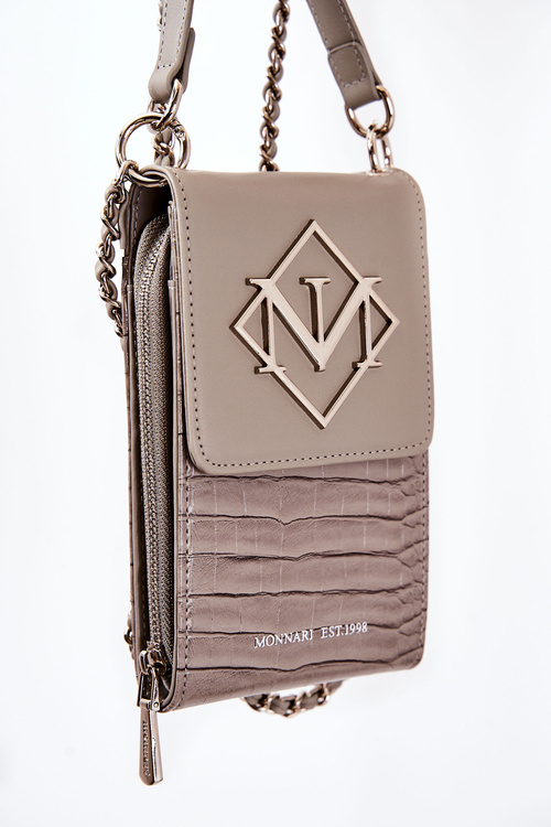 Malá dámska kabelka Monnari EtuA020-019 šedá