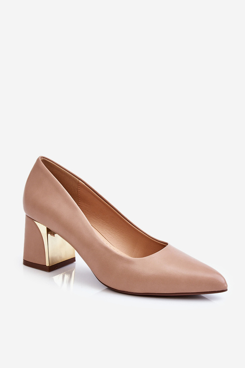 Elegantné čerpadlá na tmavo -liot Emma