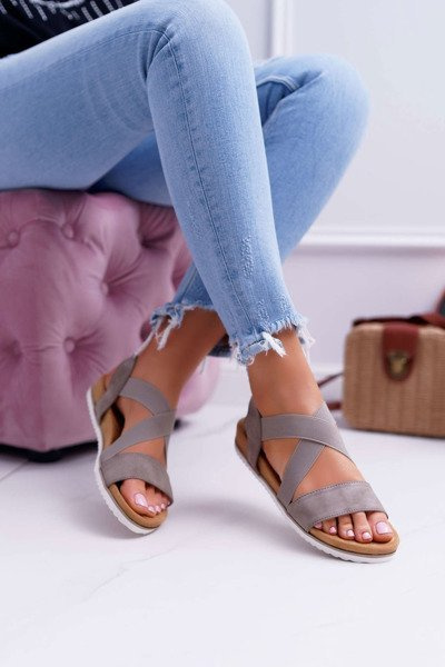 Dámske sandále s Khaki Itako