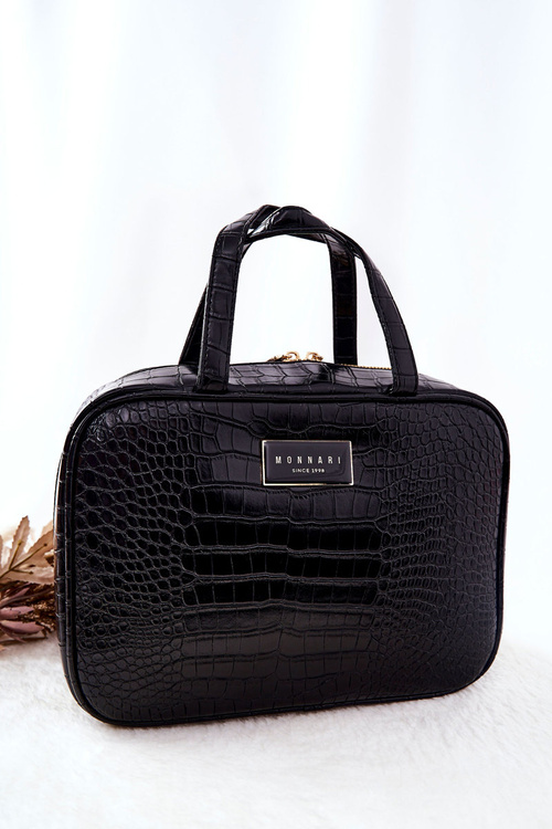 Velká kosmetická taška Monnari CSM0080-020 Černá